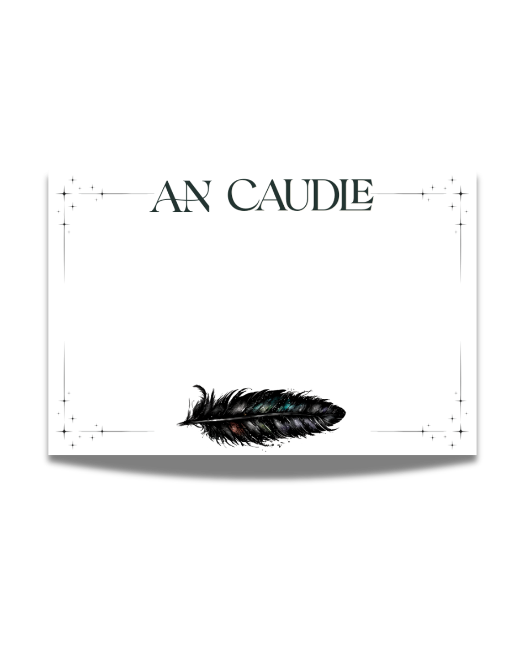 A.N. Caudle Signed Book Plate