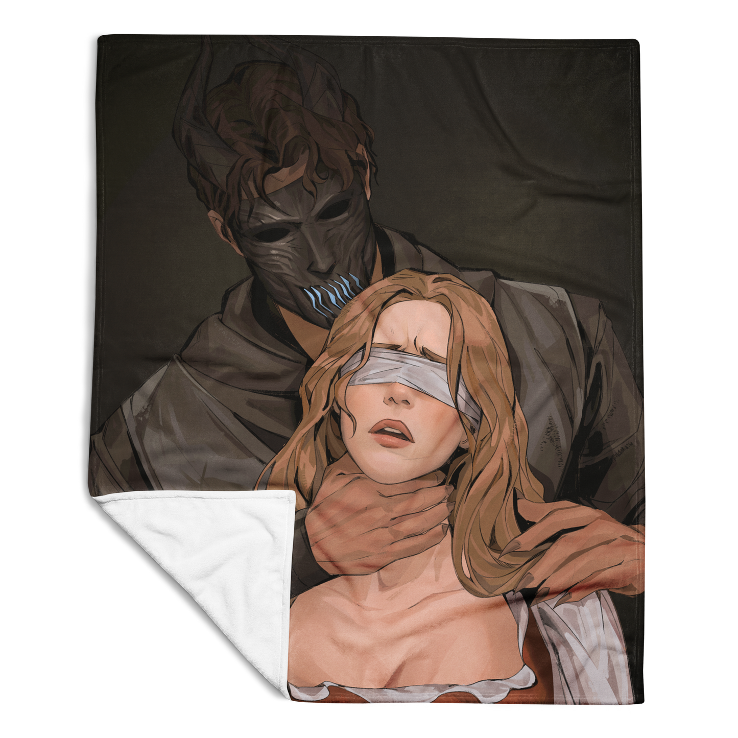 Haunted by the Demons Vow Throw Blanket - HBTDV