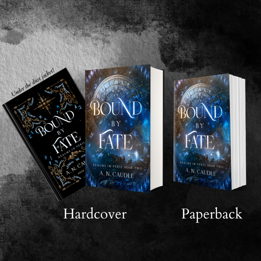 PREORDER Bound by Fate Signed Hardcover & Paperback Bundle