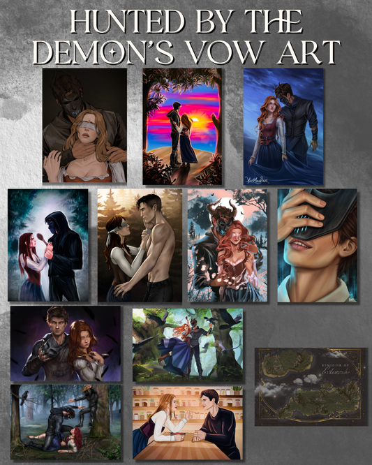Hunted by the Demons Vow Singular Art Prints