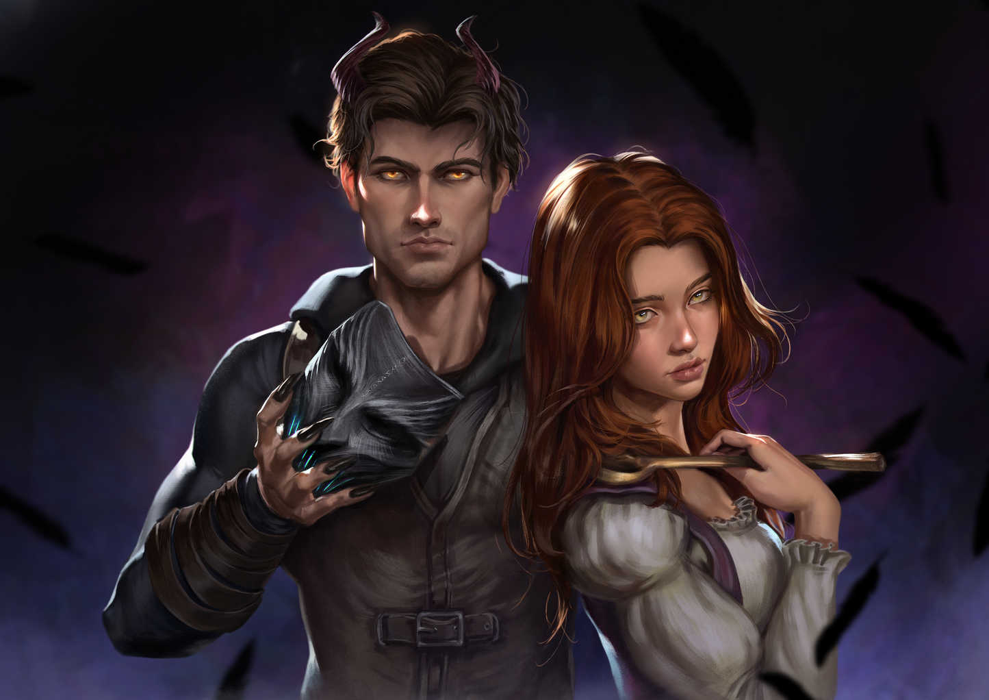 Hunted by the Demons Vow Singular Art Prints